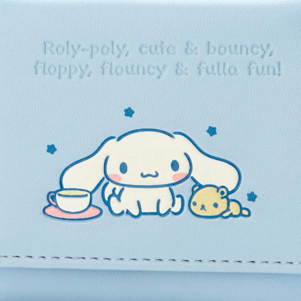 Sanrio Cinnamoroll Mini Wallet - Cute Compact Travel Wallet for Women & Girls - Perfect for Everyday Use, Shopping, and Travel Accessories