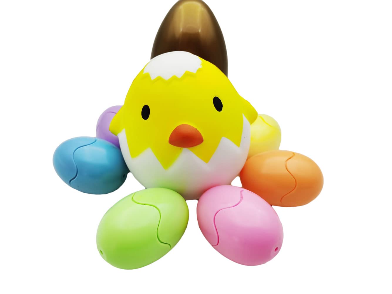 Cute Easter Eggs Hen & Chick - Kids Easter Gift for Egg Hunts
