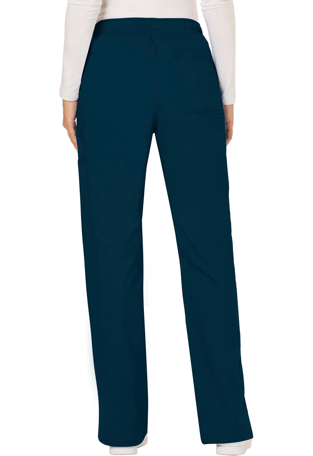 Women's 5 Pocket Cargo Scrub Pants - Comfortable Medical Work Pants for Nurses & Healthcare Professionals - Perfect for Hospital Shifts & Clinical Duties