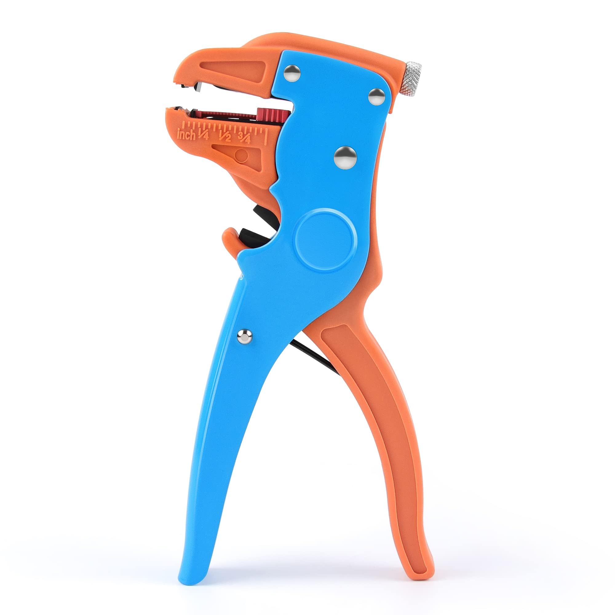 Knoweasy Automatic Wire Stripper and Cutter - Heavy Duty 2-in-1 Wire Stripping Tool for Electronics, Automotive & Electrical Repairs - Perfect for DIY Projects, Home Wiring & Professional Use