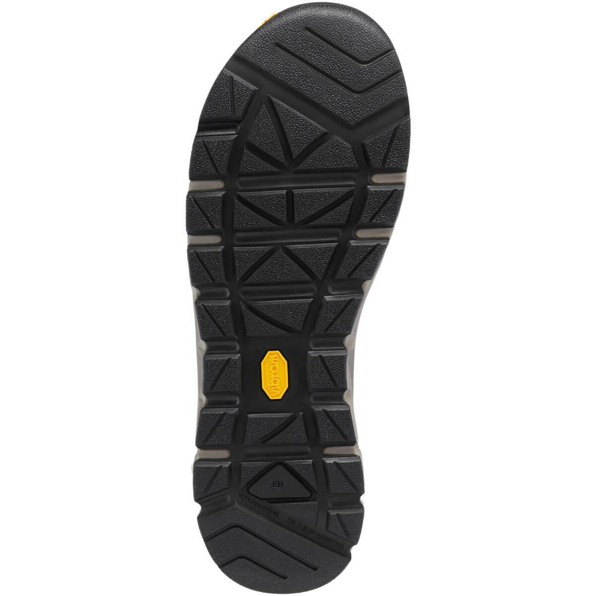 3 Nano Toe Work Shoes for Men - Brown Safety Boots with Slip Resistance | Ideal for Construction, Warehouse & Outdoor Work