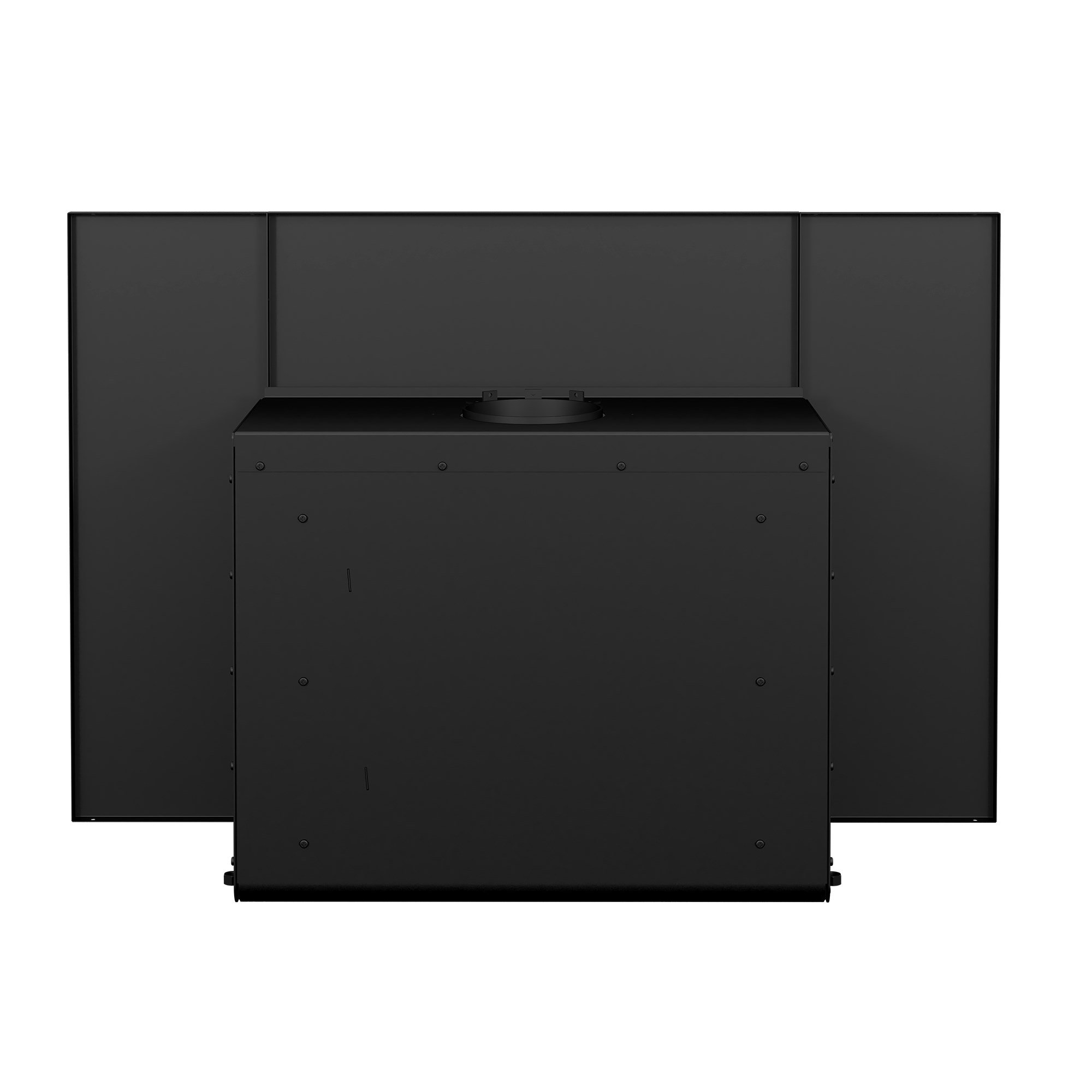 Drolet Escape 1500 I High Efficiency EPA Certified Wood Burning Insert with Faceplate & Blower - Perfect for Home Heating & Fireplace Upgrade (Living Room, Cabin, Winter Use)