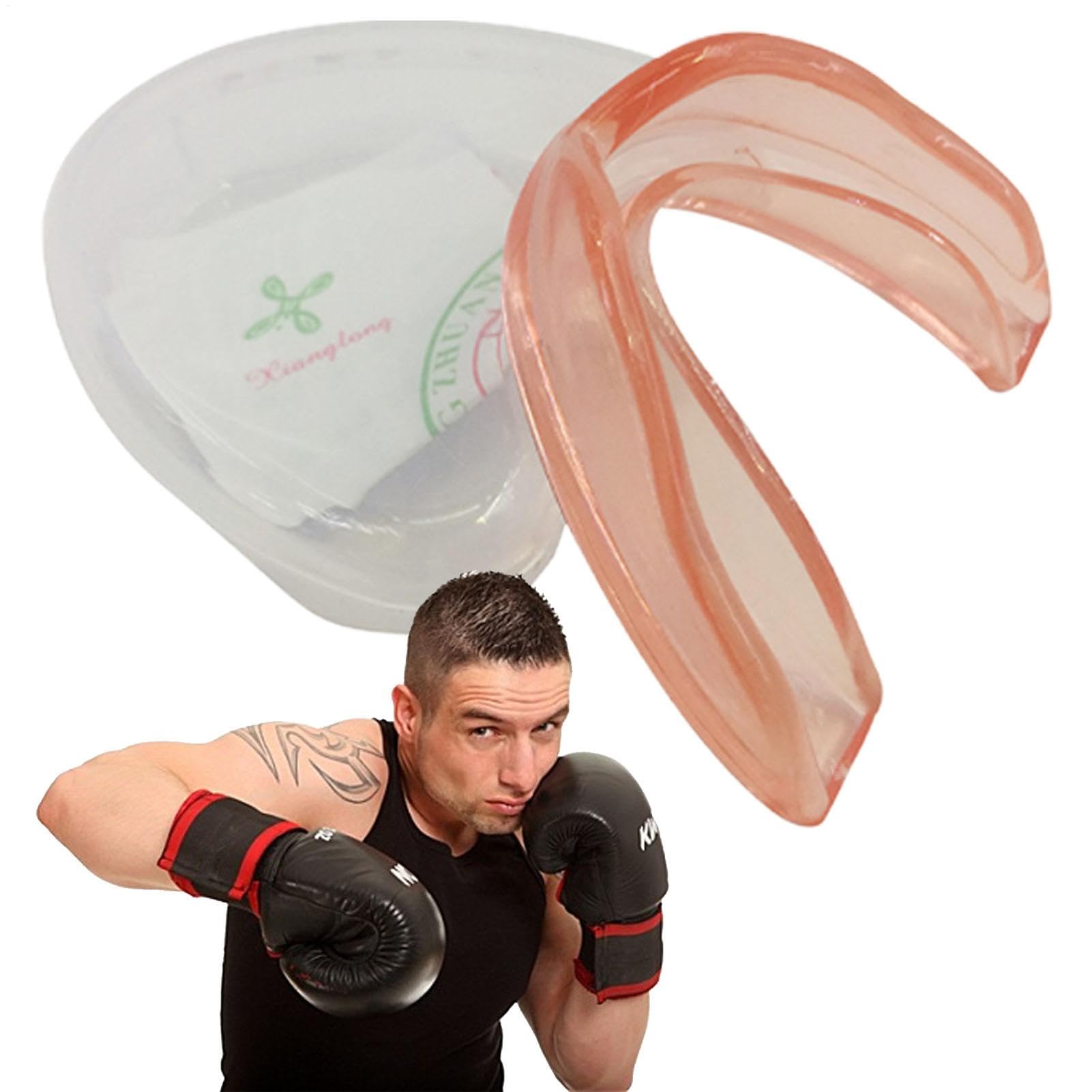 Best Boxing Mouthguard for Adults & Youth - High Impact Protection for Boxing, Wrestling, Football, Hockey, Karate, Lacrosse & Contact Sports - Durable Teeth Guard for Training & Competition