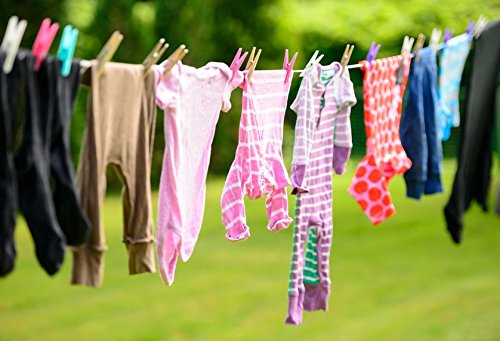 60M Heavy Duty PVC Outdoor Clothesline - Durable Replacement Washing Line for Laundry, Backyard, Camping & Travel