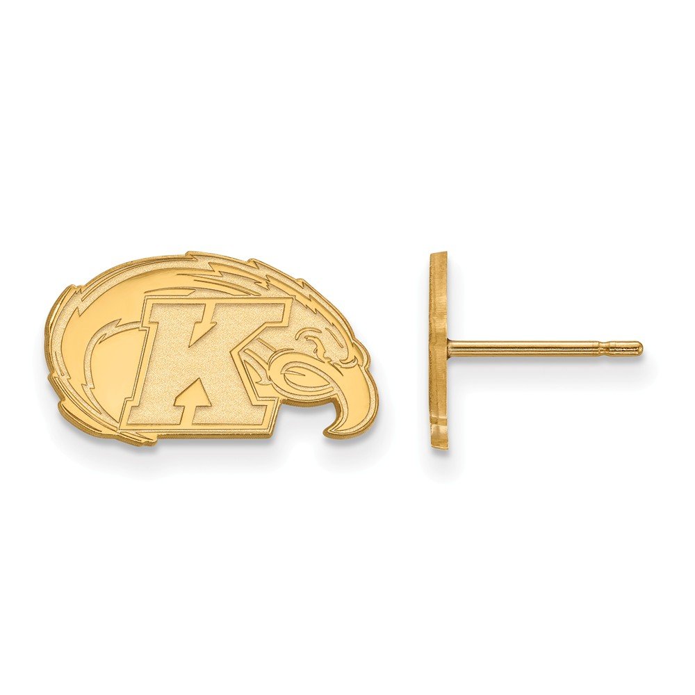 GP Kent State University XS Post Earrings – Hypoallergenic Stainless Steel Stud Earrings for Women & Girls – Perfect for Daily Wear, Gifts & School Spirit Accessories