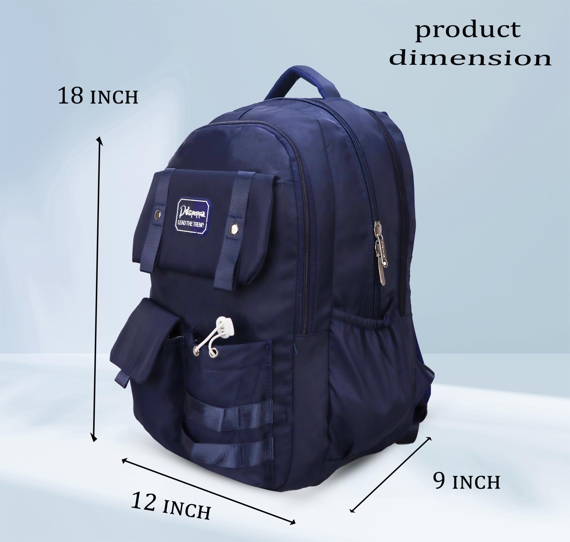 Stylish Kawaii Girls Backpack - Large Capacity 18 Inch Water Resistant Laptop Bag for School, College & Travel | Cute Aesthetic Bookbag for Teens | Perfect for Daily Use, Commuting & Outdoor Adventures