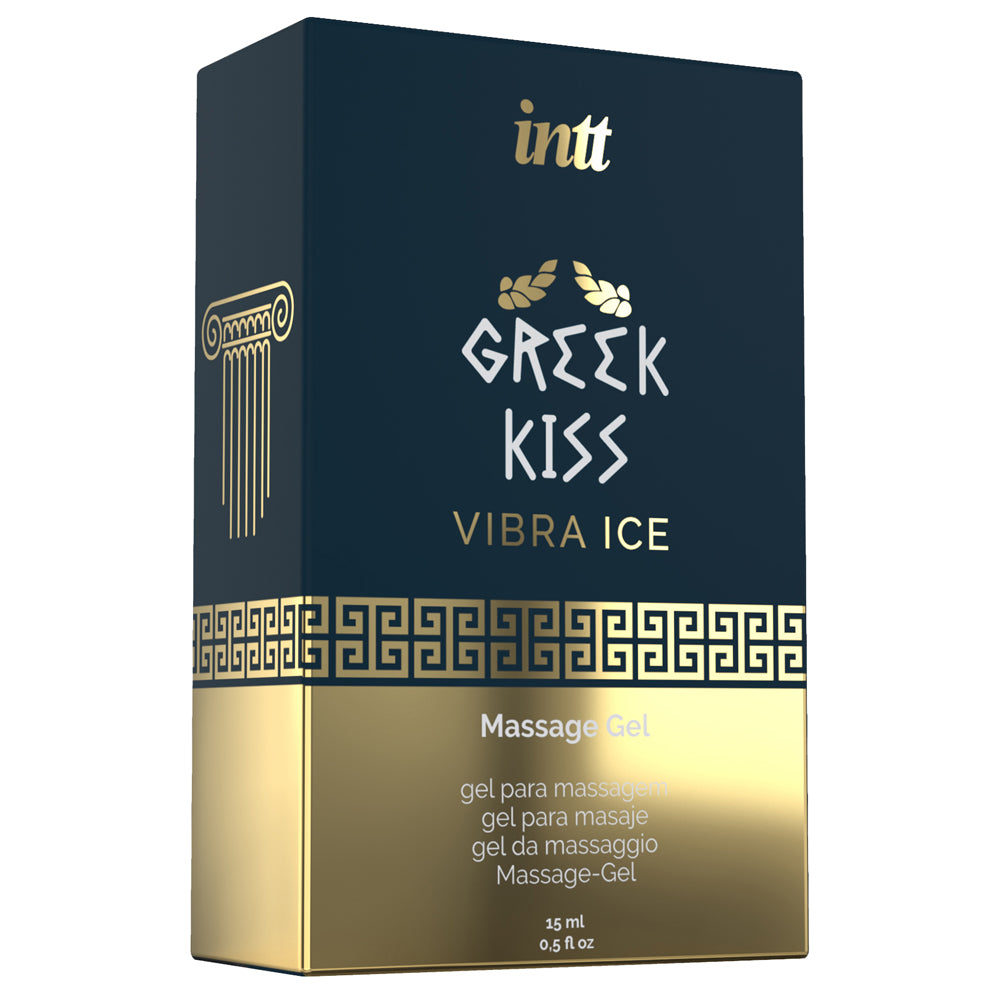 Intimate Cooling Mint Anal Massage Gel - Greek Kiss Vibra Ice Tingling Sensation for Enhanced Pleasure | Perfect for Couples & Solo Play