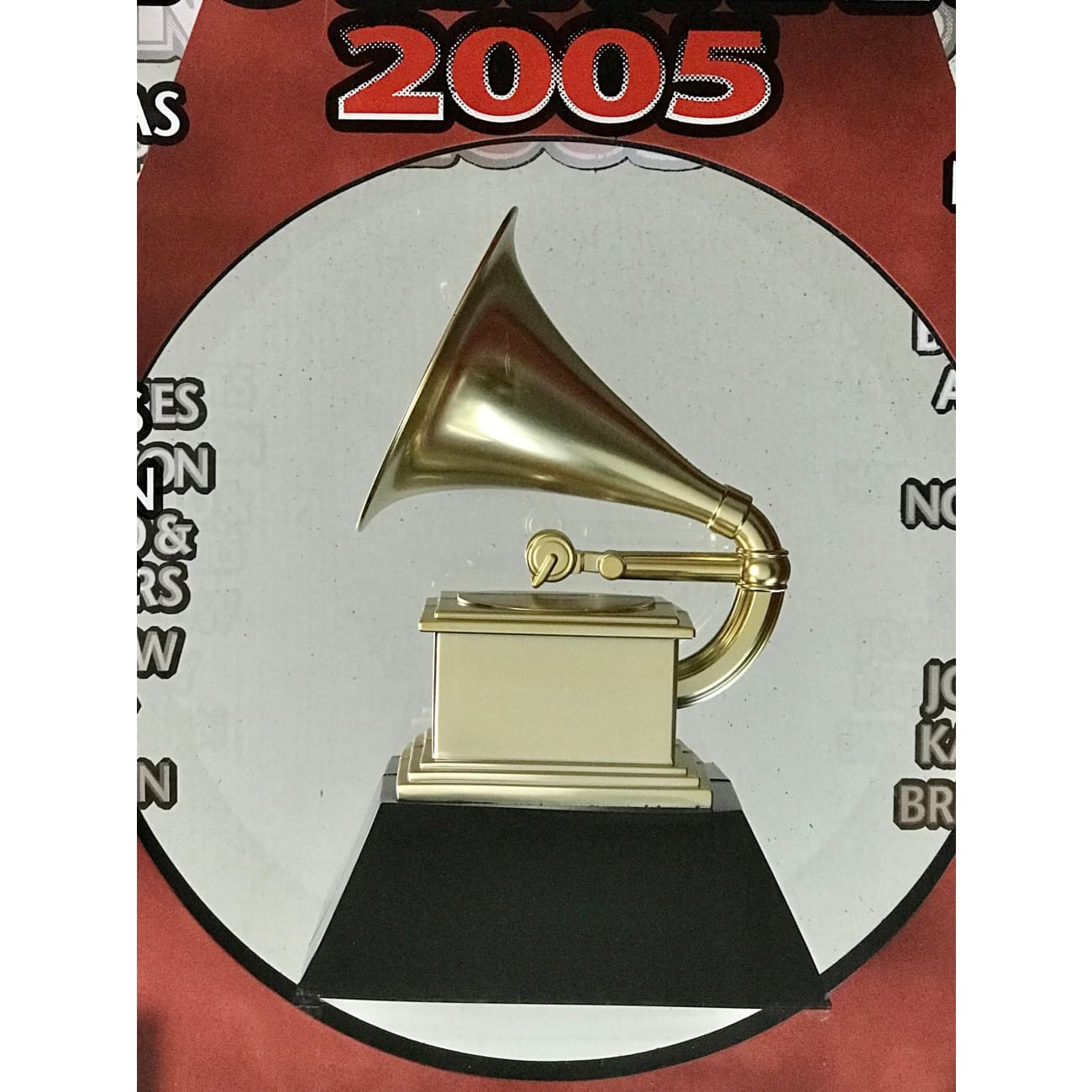 Grammy 2005 Nominees RIAA Gold Album Award Presented to Prince - Rare Collectible Music Memorabilia for Display & Investment