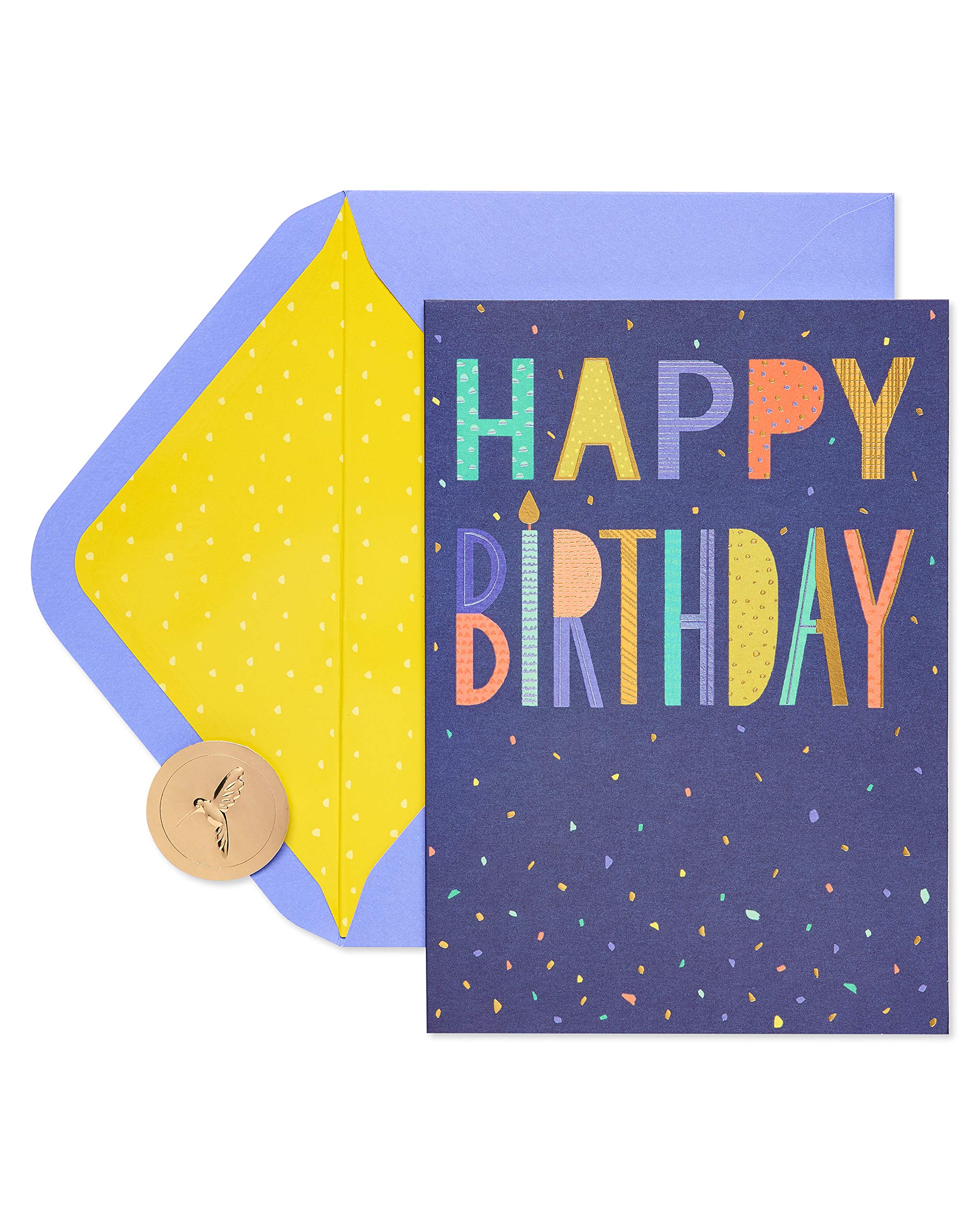 Papyrus Birthday Card - A Million Good Things - Elegant Floral Greeting Card for Women & Men - Perfect for Birthdays, Anniversaries & Special Occasions