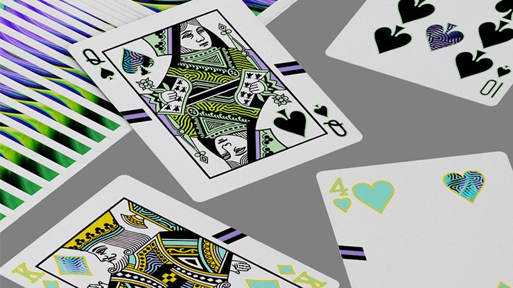 Ultra Green by Gemini Playing Cards - Premium Quality Poker Cards for Magic Tricks, Cardistry & Casino Games - Perfect for Professional Magicians, Card Players & Collectors