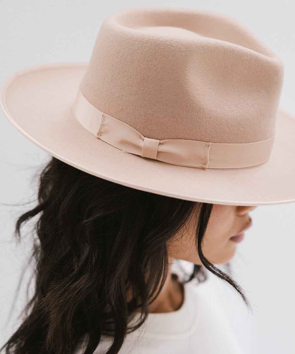 Monroe Rancher Fedora Hat for Men & Women - Western Style Cowboy Hat with Wide Brim - Perfect for Outdoor, Rodeo, and Country Music Events