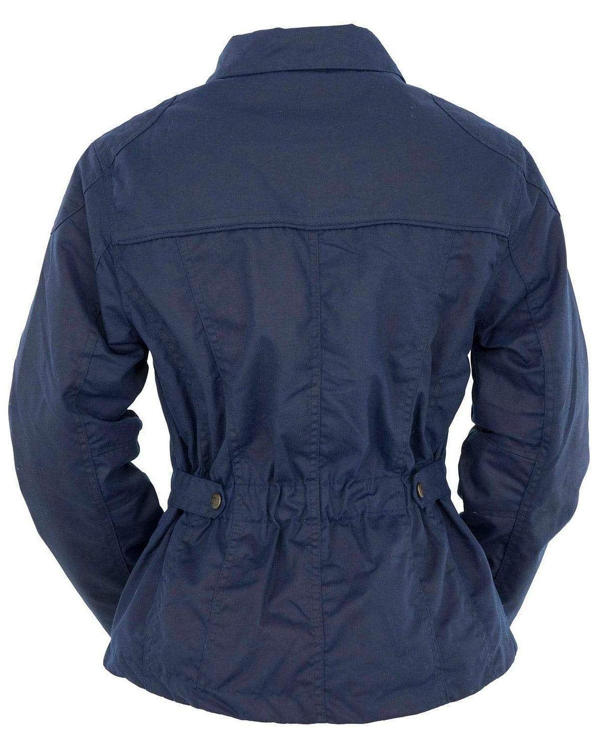 Outback Trading Co Women's Navy Sheila's Delight Jacket - Waterproof Windbreaker Raincoat for Hiking, Camping & Outdoor Adventures (Size Small)