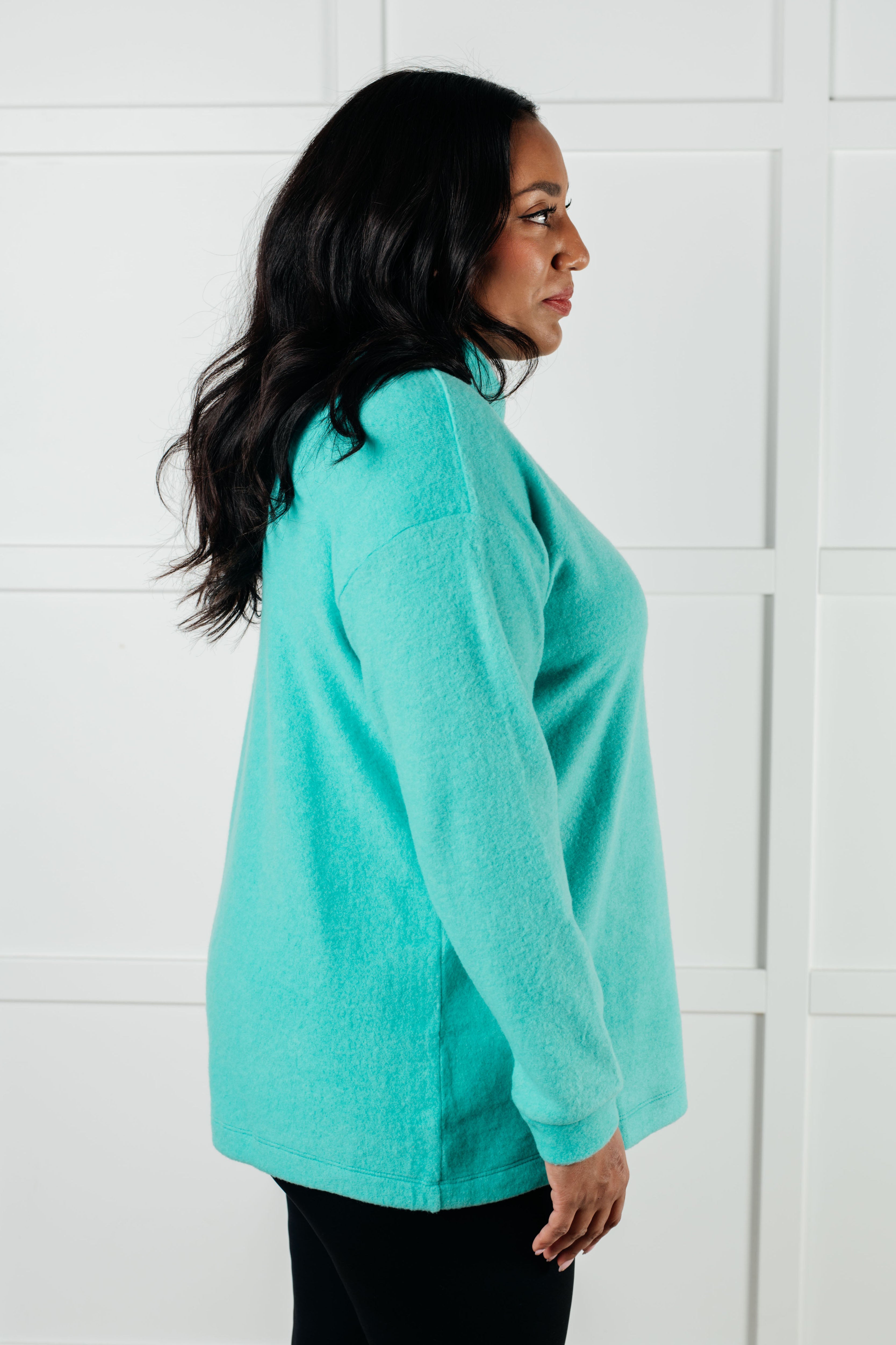 Best Turquoise Hooded Pullover for Women - Soft & Cozy Oversized Sweatshirt for Casual Wear, Lounge & Outdoor Activities