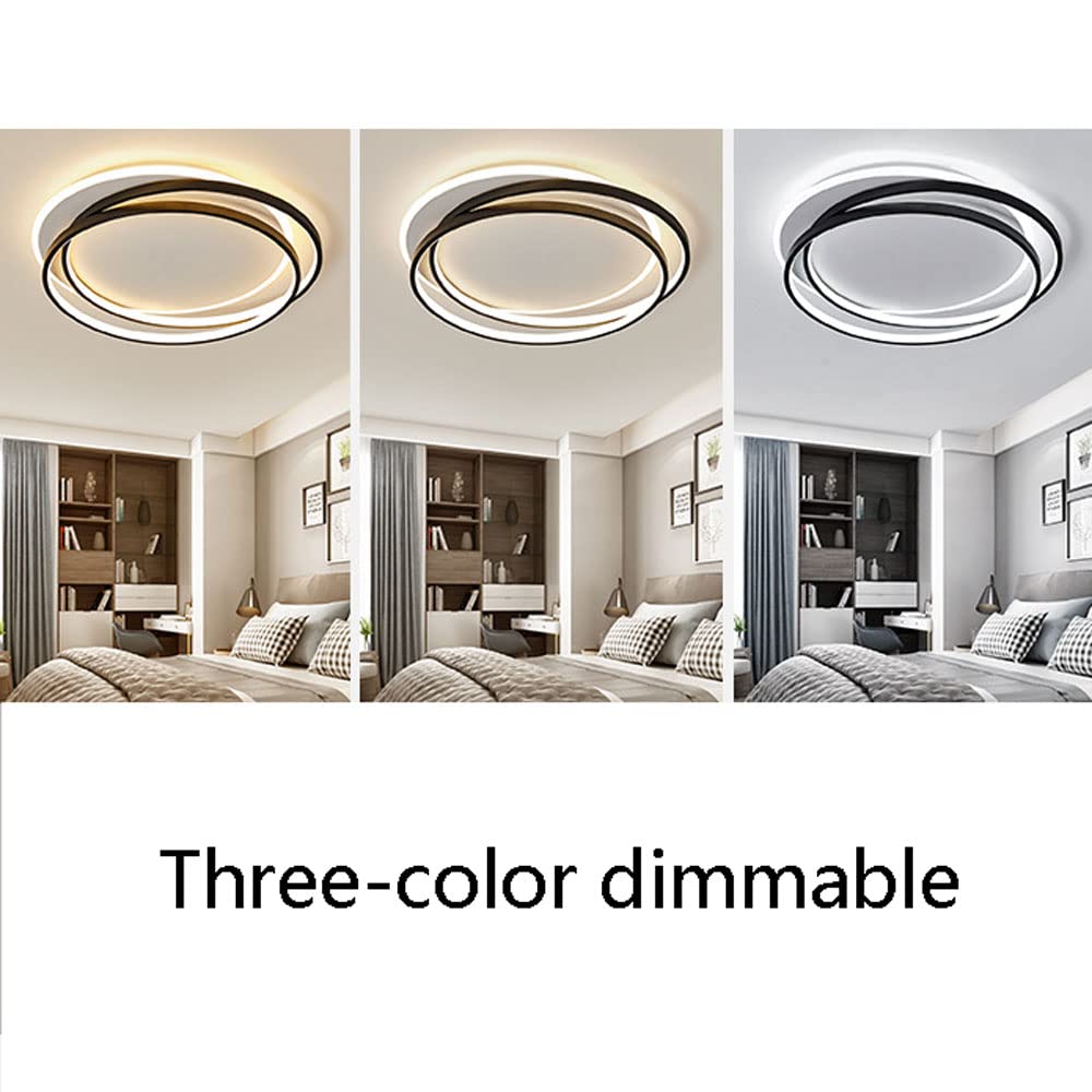 Modern LED Ceiling Lights - Slim Aluminum Recessed Lighting Fixture for Bedroom, Living Room & Home Decor - Energy Efficient Dimmable Downlight for Ambient Lighting
