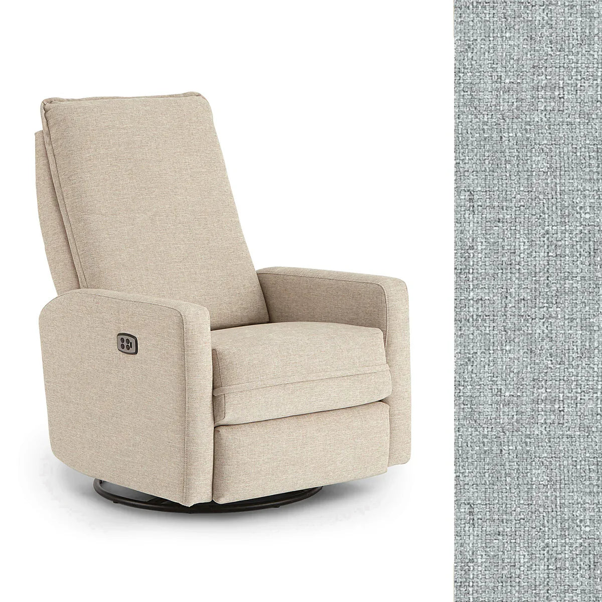 Best Calli Power Tilt Headrest Swivel Glider Recliner Chair - Ergonomic Office & Living Room Comfort for Home, Gaming, and Relaxation