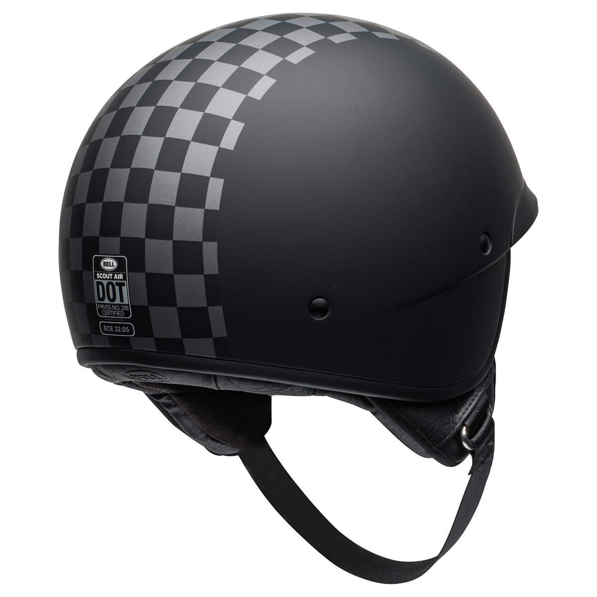 BELL Scout Air Helmets for Motorcycle & Bike Riding - Lightweight, Ventilated, DOT Approved for Safety - Perfect for Commuting, Racing & Adventure Tours
