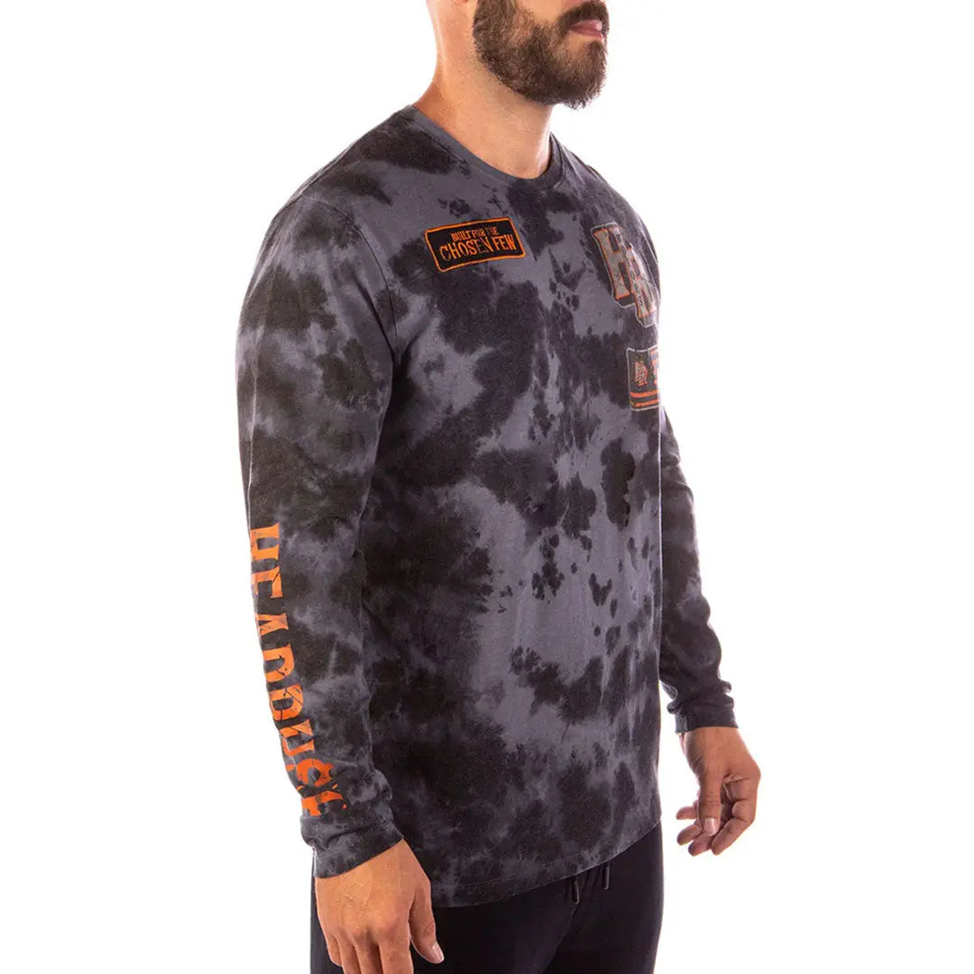 Headrush Men's The Mechanic Long Sleeve Work Shirt - Durable & Comfortable Button-Up for Mechanics, Construction & Outdoor Work