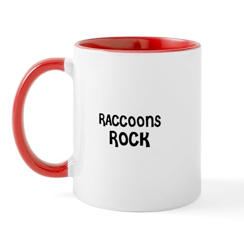 White/Red Inside - RACCOONS ROCK Mug