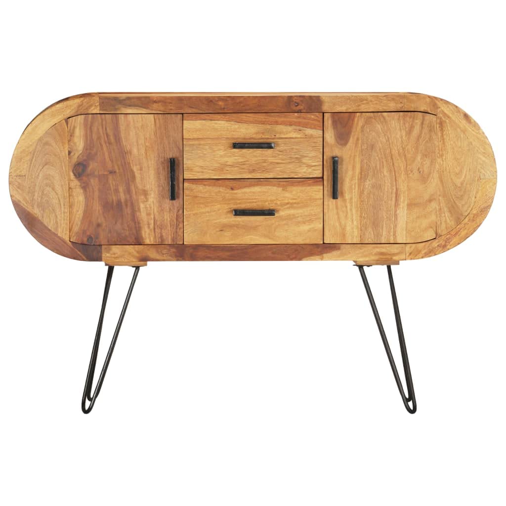 Solid Sheesham Wood Dining Cabinet - 46.5