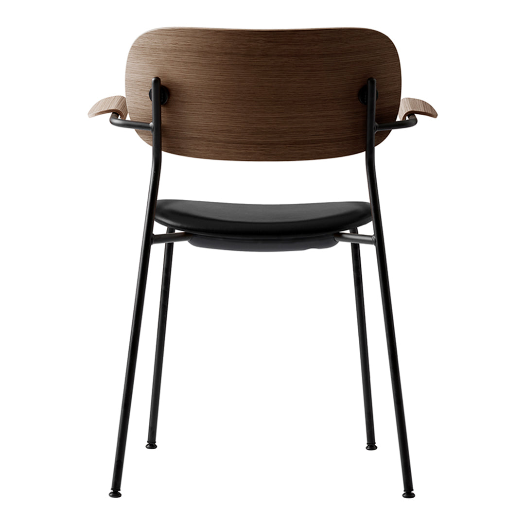 Modern Wooden Dining Chairs with Armrests & Upholstered Seats - Comfortable Kitchen, Dining Room, and Breakfast Nook Furniture for Home Decor