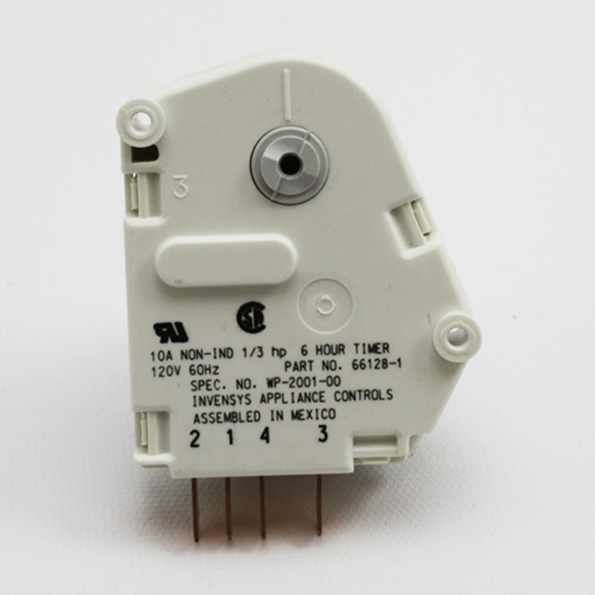 Whirlpool 2314156 Refrigerator Defrost Timer Replacement Part - Compatible with Various Models | Perfect for Home Appliance Repair & Maintenance