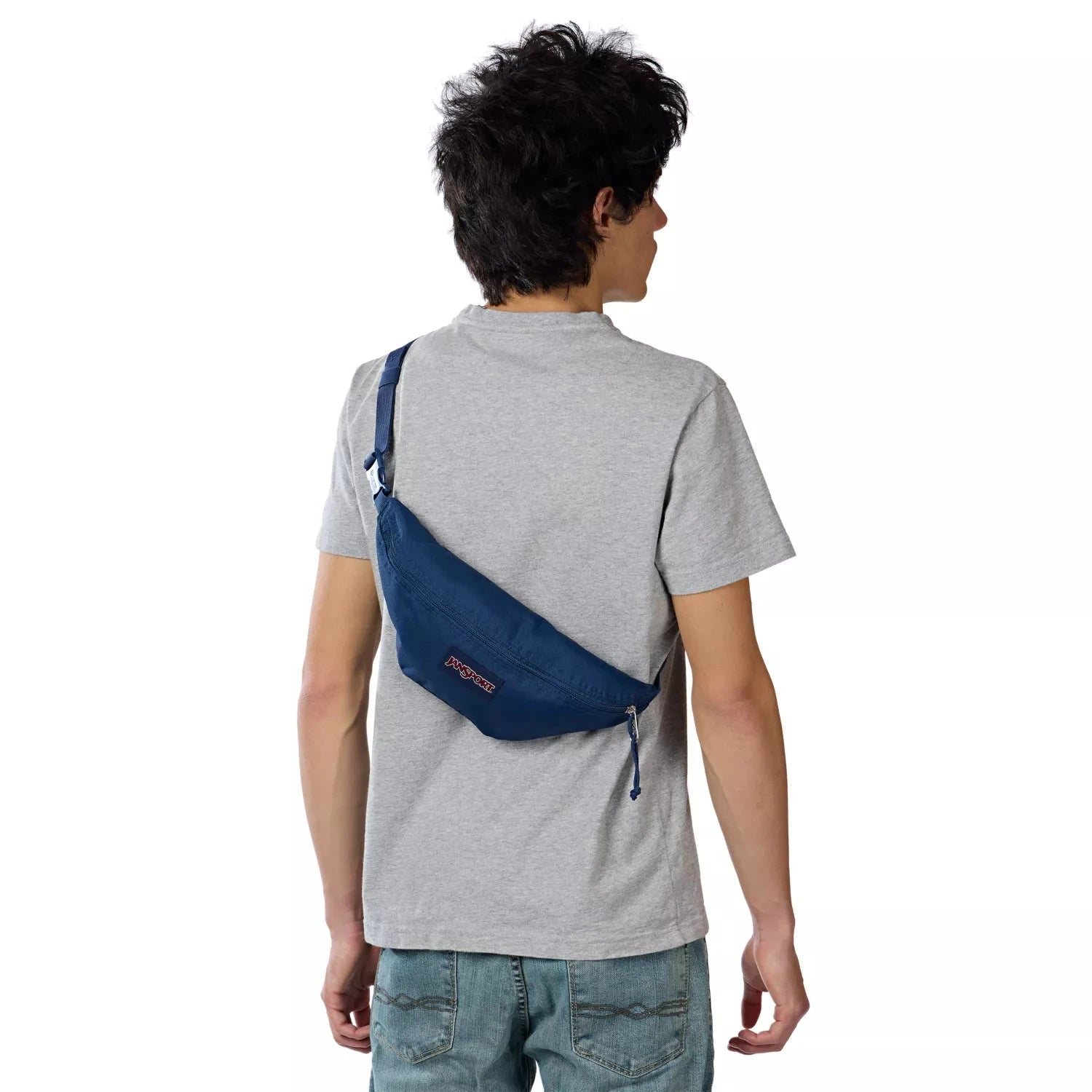 JanSport Swing Waist Pack - Lightweight & Durable Fanny Pack for Men & Women - Navy Blue - Perfect for Travel, Hiking & Outdoor Adventures