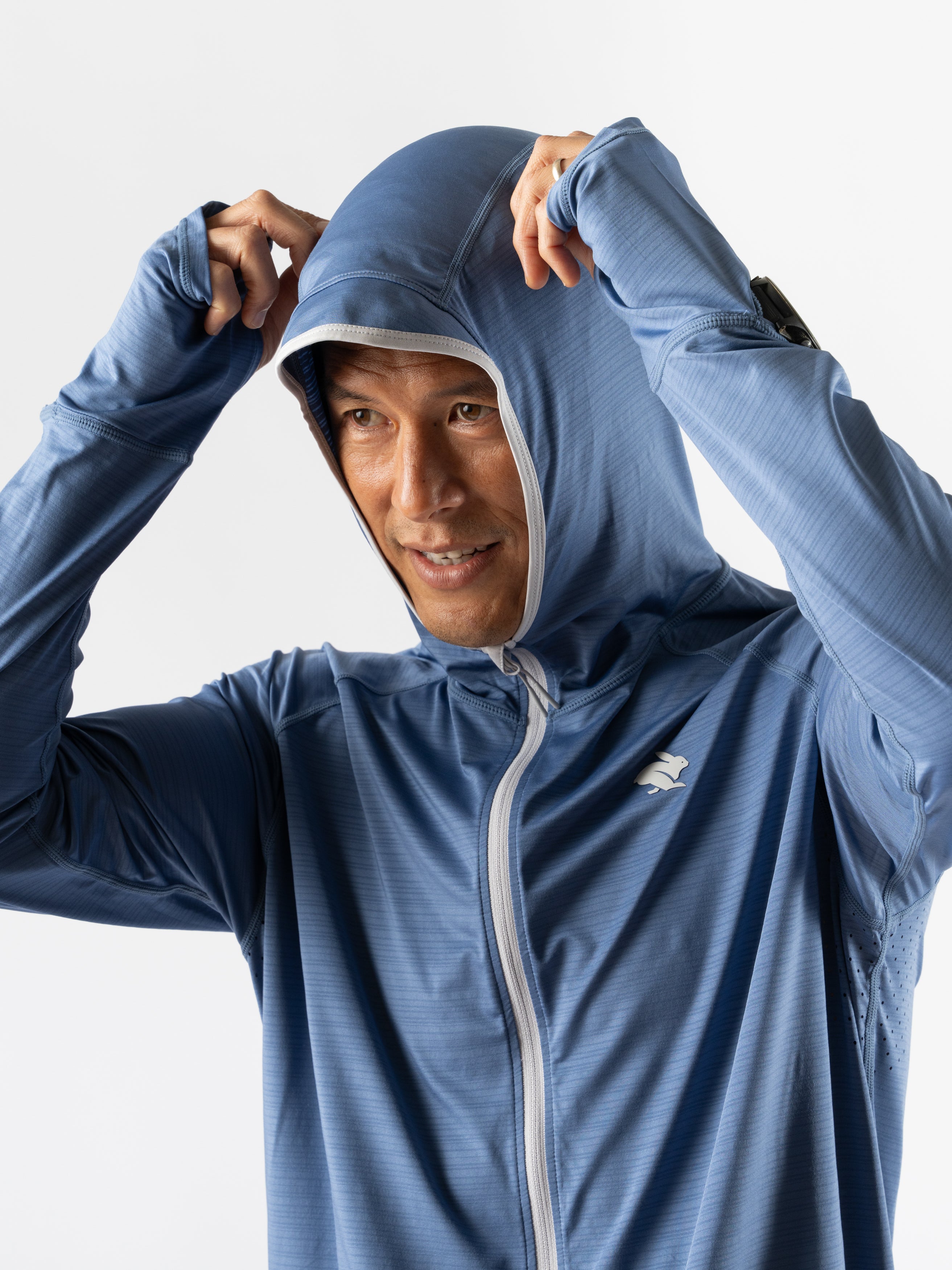 UPF 50+ Sun Deflector Zip Jacket - Lightweight UV Protection for Outdoor Activities | Hiking, Running, Cycling & Travel Essentials