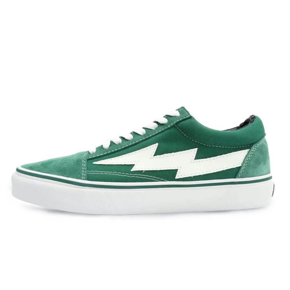 REBGO Revenge X Storm Black Old School Sneakers - Trendy Skate Shoes for Men & Women | Perfect for Streetwear, Casual Outfits, and Skateboarding