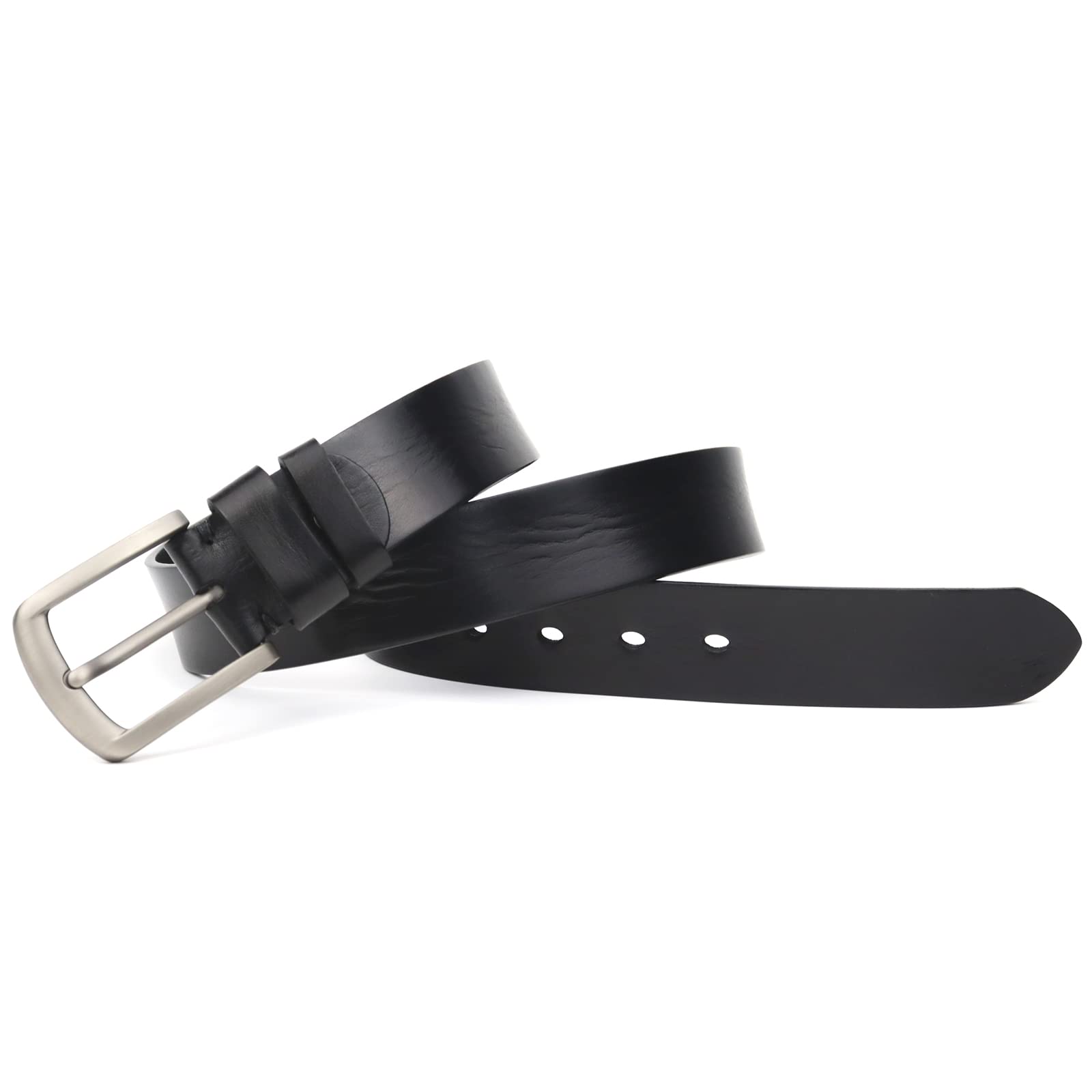 Genuine Leather Belt for Men - HORSE&TIGER Dress & Casual Belt for Jeans, Formal Wear & Office Attire | Premium Quality Leather Accessory for Everyday Use & Special Occasions