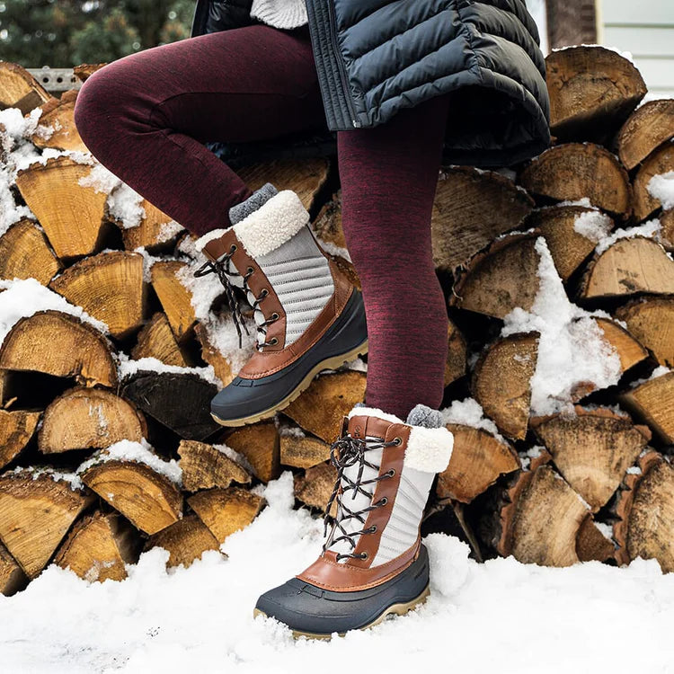 KAMIK SNOWPEARL 2 Women's Winter Boots - Waterproof & Insulated Snow Boots for Women | Perfect for Snowy Weather, Hiking & Outdoor Activities