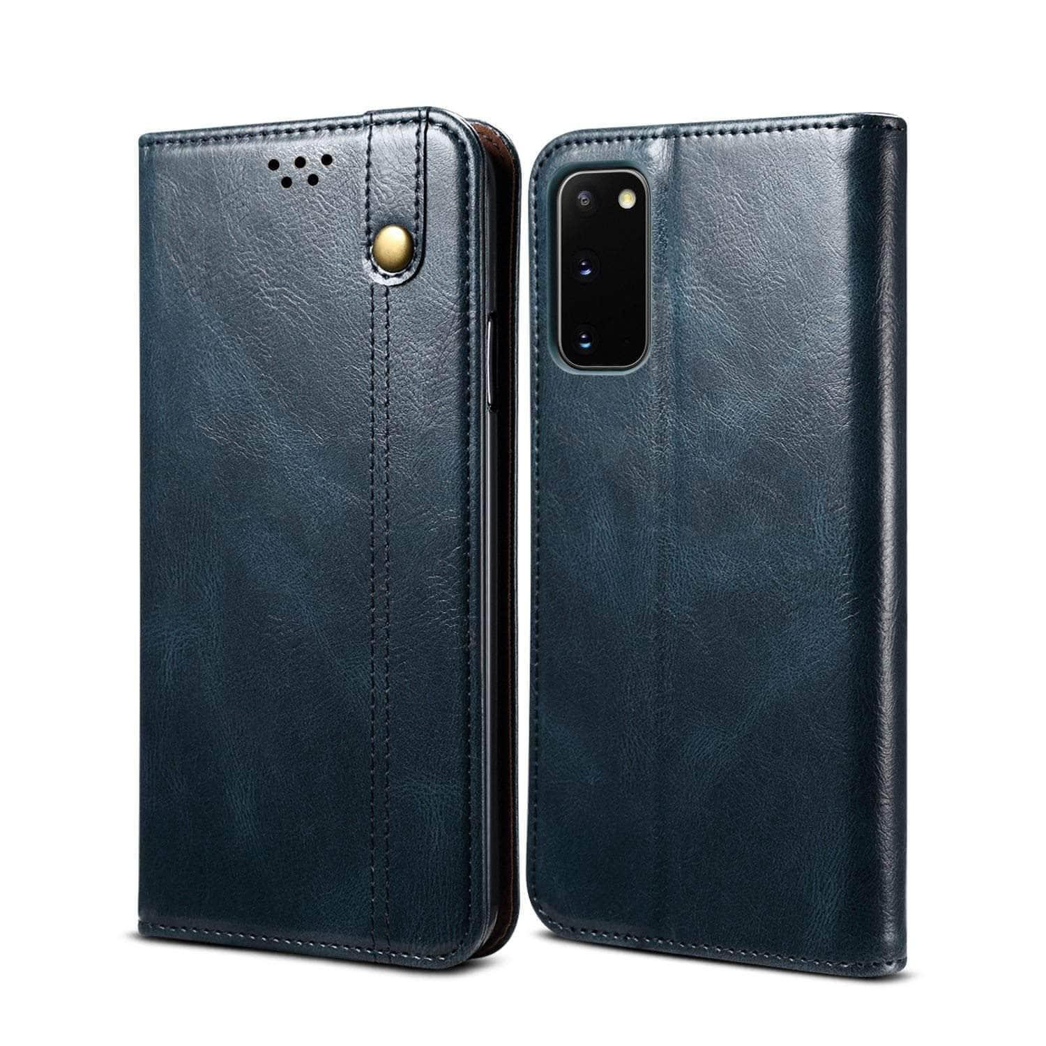 Samsung Galaxy S20 Plus FE Lite Ultra Luxury PU Leather Shockproof Flip Cover Case - Stylish Protection for Daily Use, Travel & Business