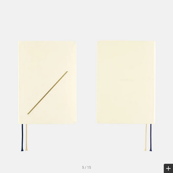 Hobonichi Techo 2025 Planner - A6 Daily Journal (Ivory HON, English Edition) | January Start, Monday Start | Perfect for Bullet Journaling, Work Planning & Personal Organization