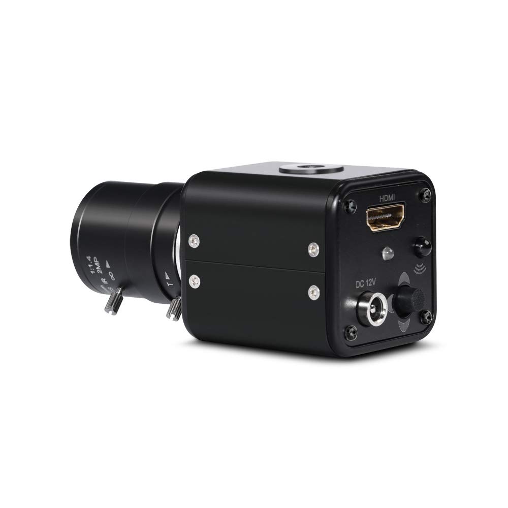 MOKOSE 1080P HD Digital Security Camera with 2.8-12mm Varifocal Lens, C-Mount Industrial Camera with OSD Menu - Ideal for Home Surveillance, Office Security & Business Monitoring