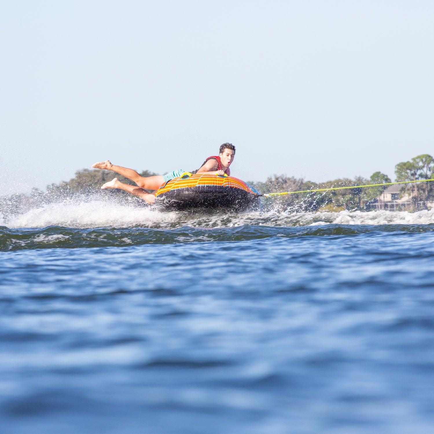 Connelly Big O Towable Tube - 1 Rider Inflatable Water Tube for Lake & Boat Fun - Perfect for Summer Water Sports & Family Outings