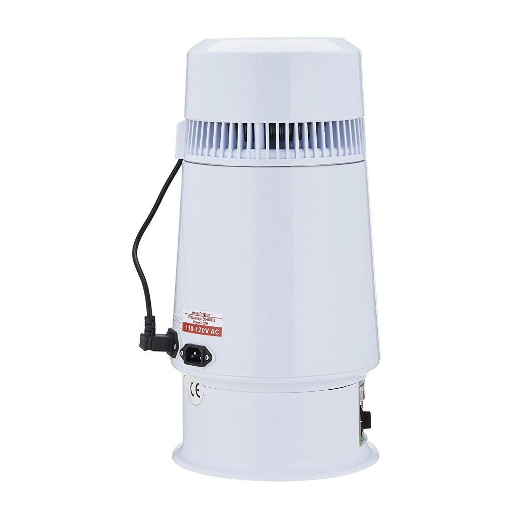 4L Stainless Steel Moonshine Still Kit for Home Brewing - 750W Alcohol Distiller with Connection Bottle for Wine Making & Pure Water Distillation | Perfect for DIY Spirits, Craft Cocktails & Emergency Water Purification