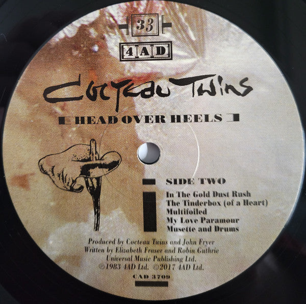 Cocteau Twins - Head Over Heels Vinyl LP Album (Reissue, Remastered, Mint Condition) - Perfect for Record Collectors & Dream Pop Enthusiasts