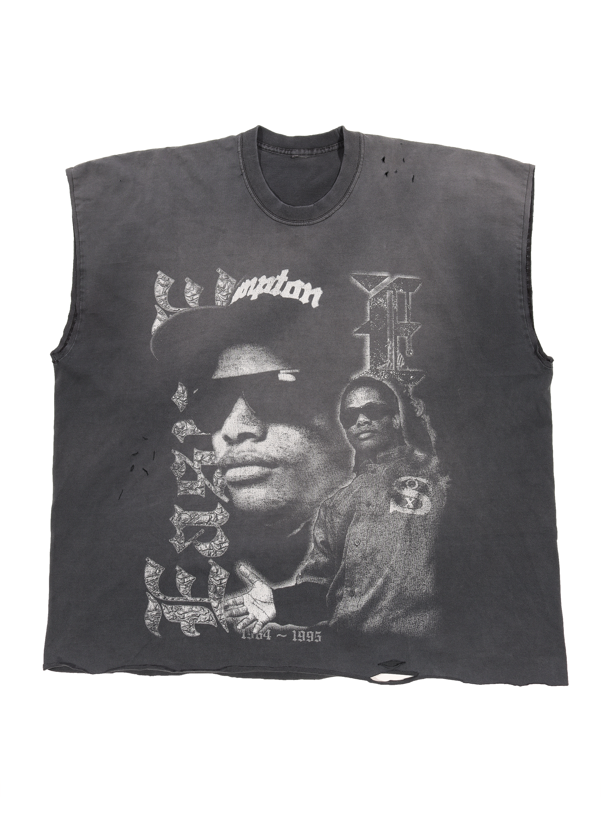 Vintage 1990s Eazy-E Rap T-Shirt - Retro Hip Hop Graphic Tee for Men & Women - Perfect for Concerts, Streetwear & 90s Hip Hop Fans
