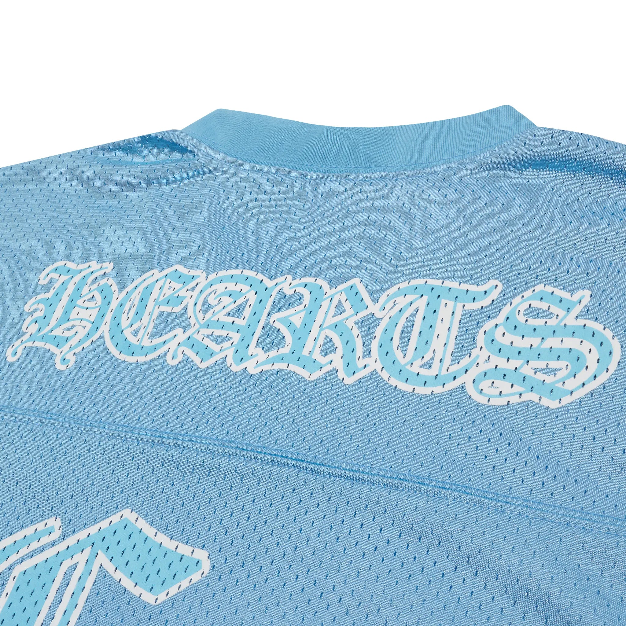 Chrome Hearts Stadium Mesh Short Sleeve Blue Jersey for Men - Trendy Streetwear Fashion Top for Casual Outfits & Summer Wear