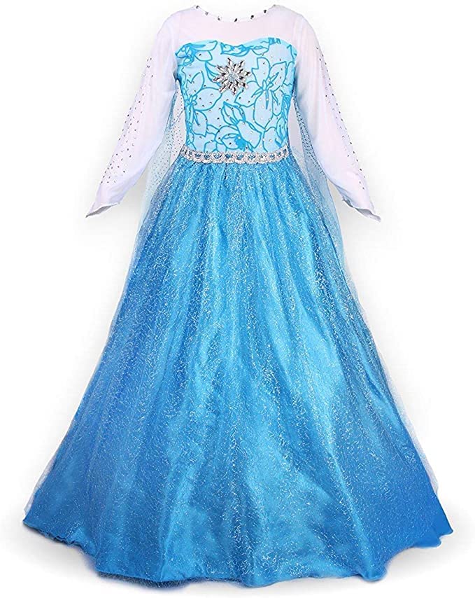 OBPIN Princess Costume Dress for Girls - Christmas, Halloween & Birthday Role Play, Cosplay Outfit | Perfect for Dress Up Parties & Fantasy Playtime