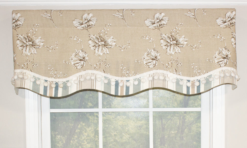 Mystic Glory Valance - Elegant Window Curtain Valance for Living Room, Bedroom & Kitchen Decor - Premium Home Decoration for Stylish Interiors