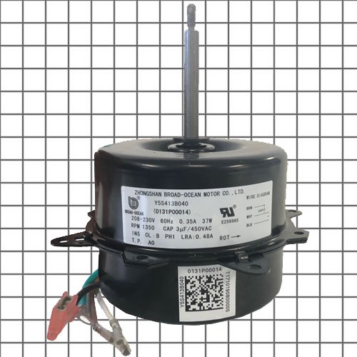 OEM Upgraded Replacement PTAC Outdoor Condenser Fan Motor Y5S413B040 - Perfect for HVAC Repair & Maintenance in Commercial Buildings