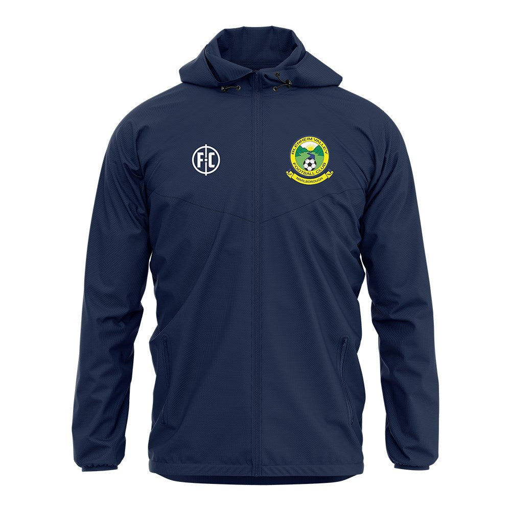 Blenheim Valley Club Shower Jacket - Waterproof Lightweight Windbreaker for Men & Women - Perfect for Outdoor Activities, Hiking, and Travel