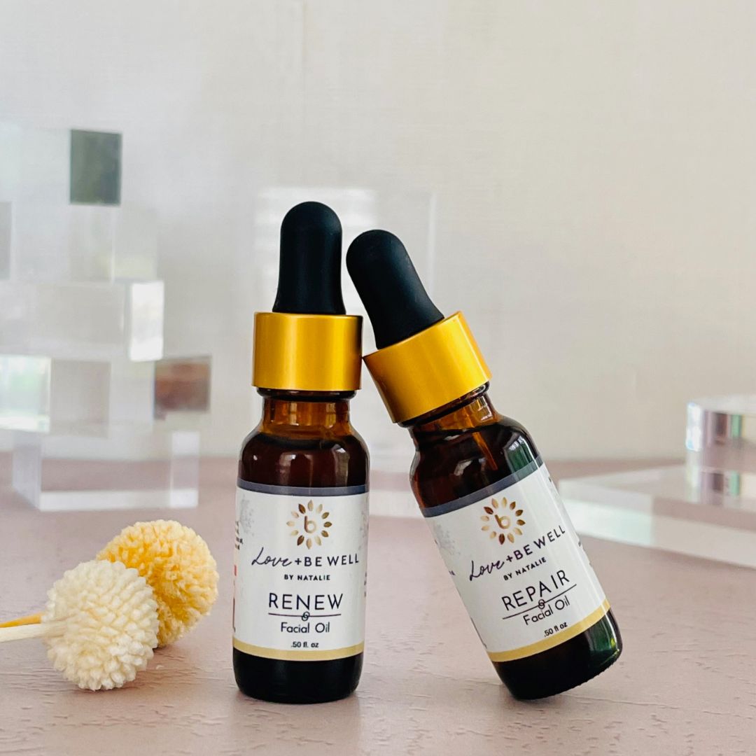 Organic Repair Facial Oil for Dry Skin - Anti-Aging & Hydrating Treatment - Perfect for Night Routine & Daily Skincare Regimen