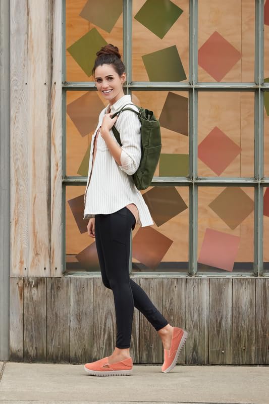 Glolily ELLE Slip-On Women's Orthotic Walking Sneakers - Lightweight Arch Support Casual Shoes for Women | Perfect for Work, Travel & Everyday Comfort