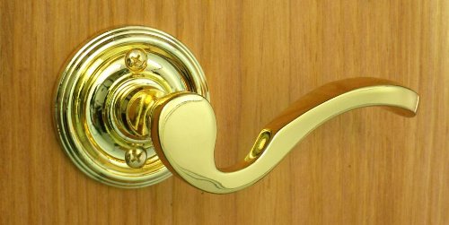 FPL Solid Brass Passage Lever Set - 2-3/4