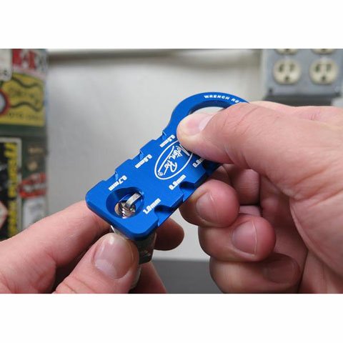 Motion Pro Spark Plug Gap Tool - Professional Gapper & Feeler Gauge for Motorcycle, ATV, Lawn Mower - Perfect for Tuning & Maintenance (Garage, DIY, Racing)