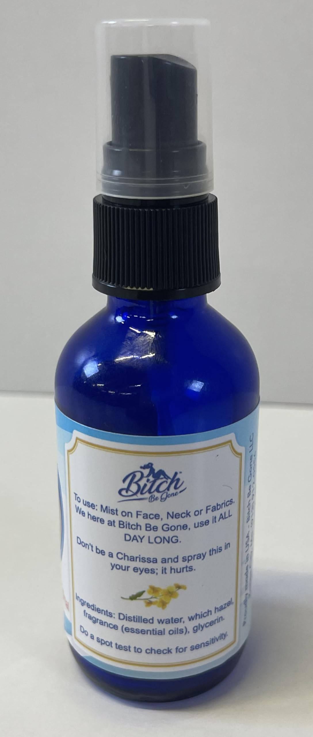 B*tch Be Gone Original Face & Body Mist - Natural Deodorant Spray for Women & Men, Organic Odor Neutralizer for Daily Use | Perfect for Gym, Work, Travel & Stress Relief
