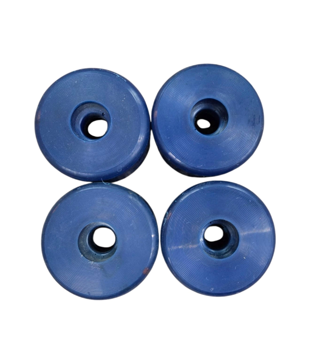 High-Performance Skateboard Wheels - ROAD SKATES BLUE for Smooth Riding & Durability - Perfect for Street Skating, Cruising & Commuting