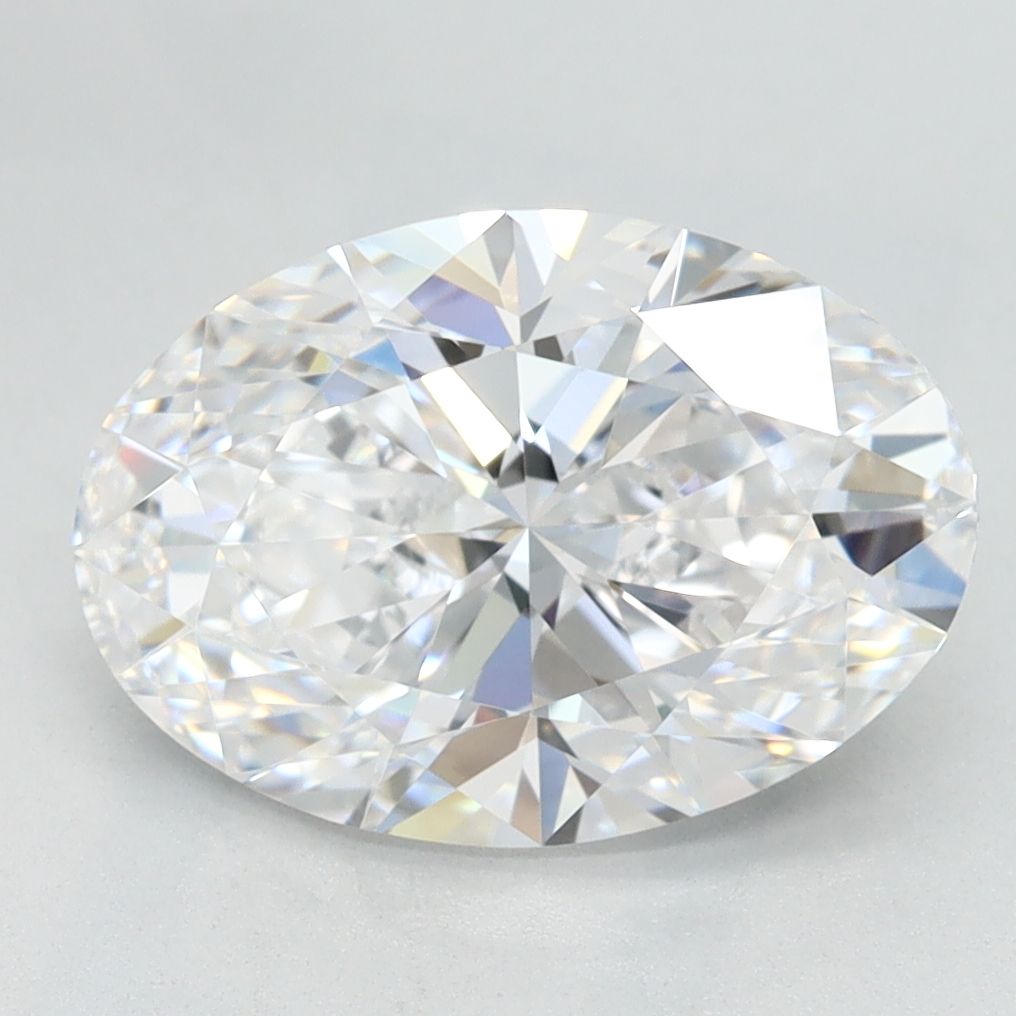 2.61 Carat D Color IF Clarity Oval Lab-Grown Diamond for Engagement Rings & Fine Jewelry