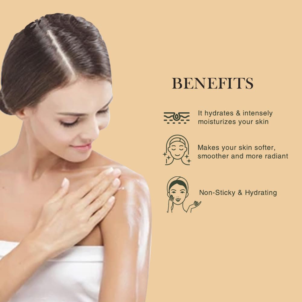Richfeel Almond Nourishing Body Lotion with 2X Almond Oil - Deep Moisturizing for Very Dry Skin - Smooth & Healthy Skin Care - 100ml (Pack of 2) - Perfect for Daily Hydration & Winter Skin Protection